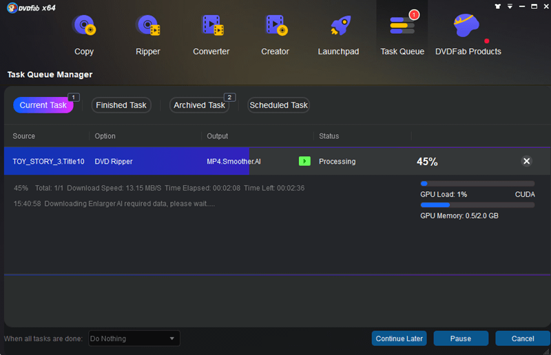 DVDFab Download AI Engine