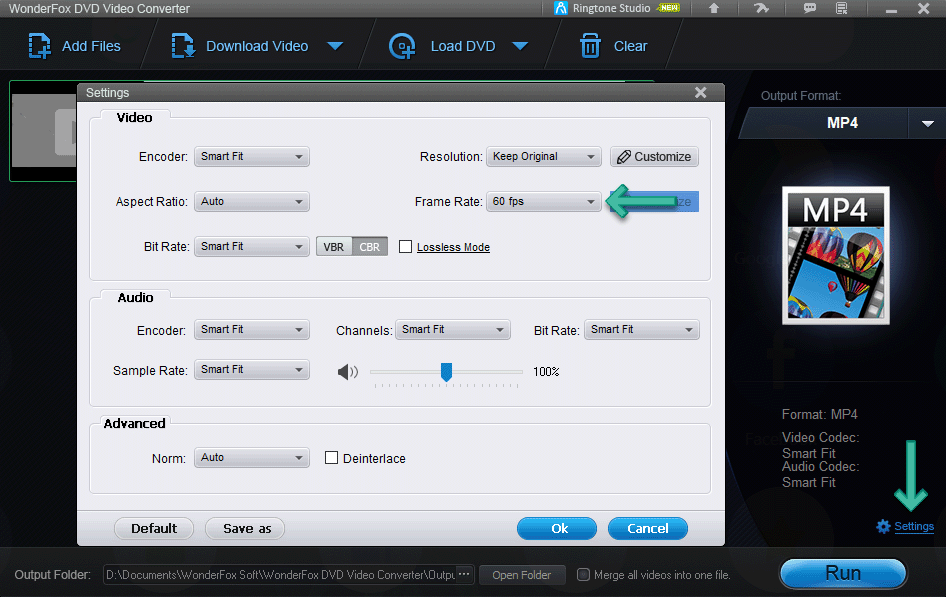 WonderFox 60FPS Video Converter