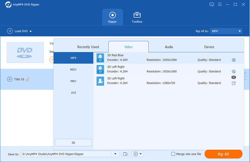 instal the last version for ipod AnyMP4 Blu-ray Ripper 8.0.97