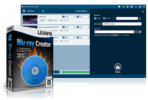 leawo bluray creator box