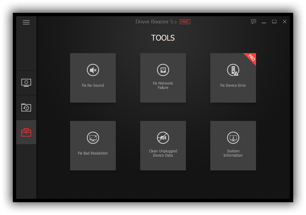 iobit driver booster troubleshooting tools