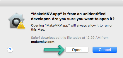 using makemkv