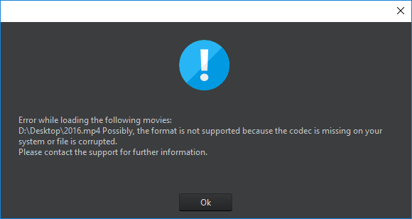 ashampoo burning studio 7 error ; a decoder could not be initialized