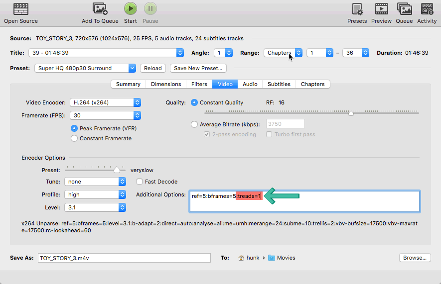 handbrake for mac burn dvd