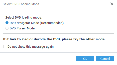 AnyMP4 DVD Loading Mode