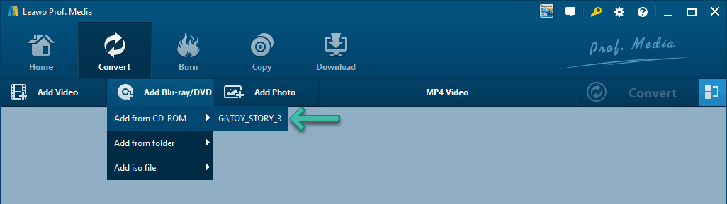 Load Bluray DVD for new iPhone
