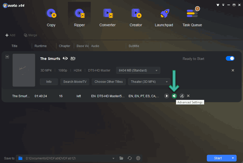 filter dvdfab ripper