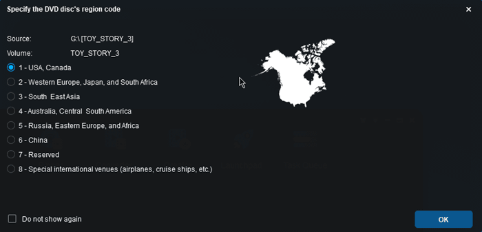 DVDFab DVD Region