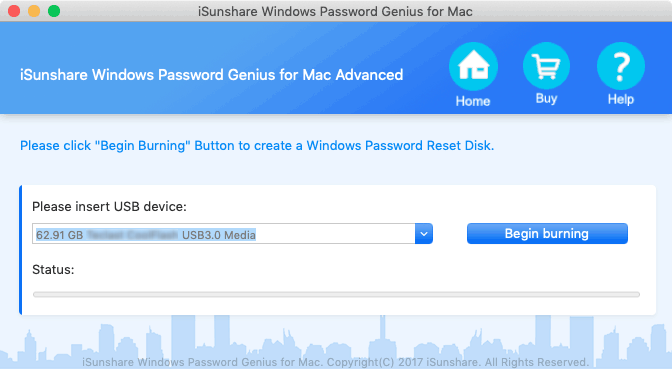 isunshare windows 7 password genius trial