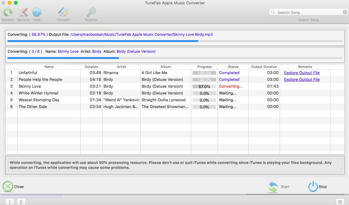 trial music converter for mac