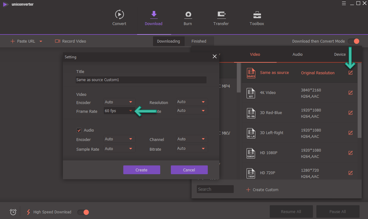 4k 60fps video downloader