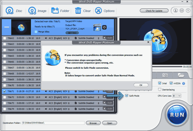 WinX DVD Ripper Platinum 8.22.1.246 for windows instal free