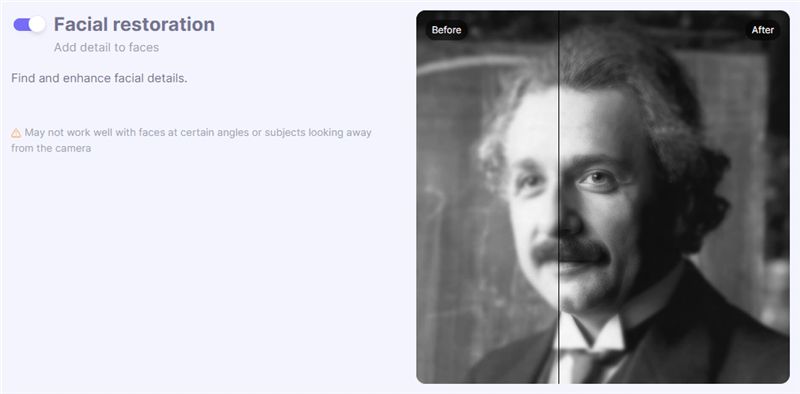 AI Facial Restoration​
